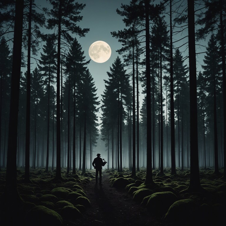 This composition conjures an atmosphere filled with the mystical and eerie sounds unique to a nordic forest at night, blending traditional suomipop elements with creeping, unsettling undertones. Using the accordion, a staple in finnish folk music, the track creates a soundscape that is simultaneously familiar and disconcerting, perfect for evoking the solitude and mysterious aura of deep woods.