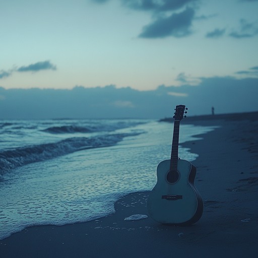 A heartfelt instrumental soft rock piece blending gentle guitar melodies with soothing piano, creating a melancholic atmosphere of lost love and reflection