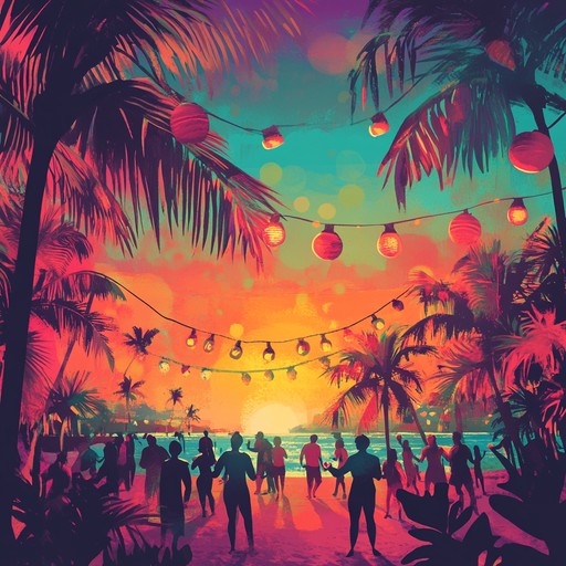 Immerse yourself in an electrifying instrumental journey that combines upbeat electronic rhythms with vibrant tropical sounds. The track captures the energy of a sun soaked beach party, where pulsating synths meet lively percussion, inspiring listeners to dance and feel the groove.