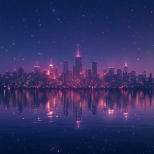 This track blends mellow disco and funk elements to create a chilled instrumental, featuring smooth bass grooves, gentle guitar licks, and soft synths that capture the essence of a serene city night.