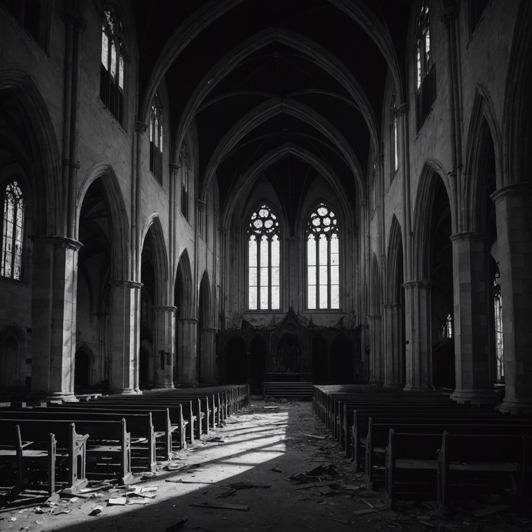 Imagine standing alone in an ancient, crumbling cathedral at midnight, where the faint whispers and distant echoes build a tapestructurally chilling atmosphere amid the deafening silence