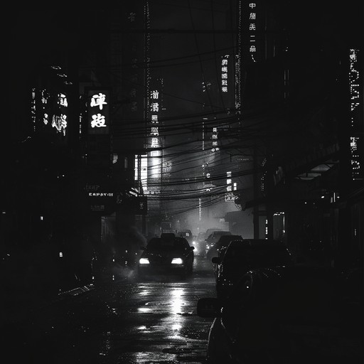 Feel the shadows and secrets of an 80s cityscape, brought to life by atmospheric synths and eerie melodies, perfect for late night nostalgia.