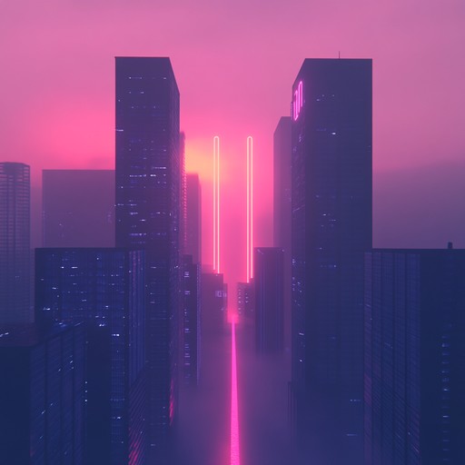 Embrace the dawn of a neon lit future with 'neon city sunrise.' this composition blends vibrant electronic beats with playful synth melodies, painting a lively and optimistic picture of a bustling cyberpunk metropolis awakening to a new day. Optimistic and techno driven, it pulses with energy, beckoning listeners to step into a world where technology and humanity intermingle in harmony.