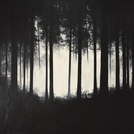 This instrumental rock track conjures images of dark, foreboding forests. With haunting guitar riffs and menacing drum beats, the song creates a sense of urgency and danger. Gritty basslines weave through the composition, adding depth and tension. It's an immersive experience that takes listeners on a thrilling, ominous journey.