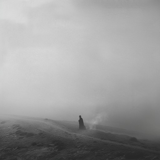 The track invites listeners on a somber expedition through expansive, dark soundscapes, reflecting the overwhelming sense of longing and isolation one feels in the aftermath of loss. Its haunting melody is carried by the mournful cry of the cello, amid slowly swirling ambient textures that mimic the feeling of wandering through an empty world.