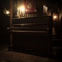 instrumental soulful dark cabaret piece evoking mysterious nocturnal allure