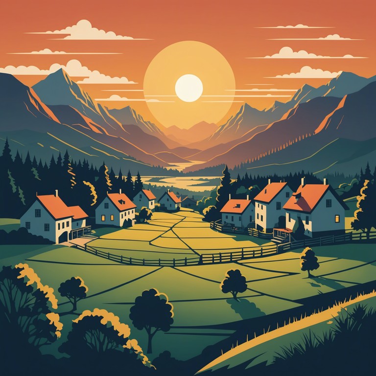 This track embodies the gentle awakening of a serene village at sunrise, unveiling a landscape bathed in soft, golden light. The music captures the essence of new beginnings and gentle reflections, ideal for scenes of introspection or quiet joy in anime. The composition slowly builds, layer by layer, creating a soundscape that feels both intimate and expansive, reflecting the vast beauty of the natural world and the quiet moments of personal growth