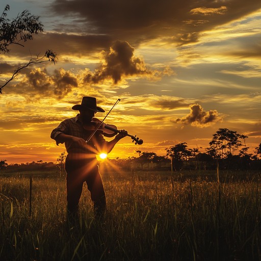 A lively instrumental capturing the essence of brazil's countryside, with energetic rhythms that embody confidence and joy. The melody evokes images of open fields, sunny skies, and the spirited life of rural communities.