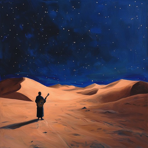 This piece combines the haunting melodies of the oud with ambient textures, reflecting the vastness and solitude of the desert, inviting introspection and tranquility.