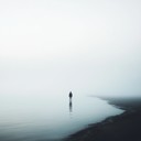 a melancholic ambient track evoking feelings of loss and longing