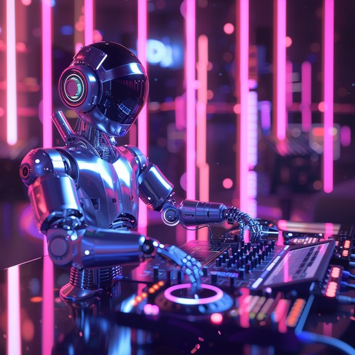 This track combines aggressive electronic beats with whimsical robotic sounds, creating a dynamic contrast between the mechanical and the funky. It’s an ideal choice for an adrenaline filled, offbeat experience that feels like a retro futuristic robot dance off.