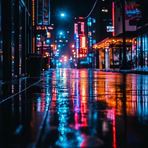 The instrumental intertwines the haunting echoes of an urban landscape at night, capturing the simmering, melancholic energy and the profound stories whispered among the skyscrapers. A narrative driven experience, highlighted by subtle storytelling in rap form, enveloped in the atmosphere of a sleepless city.