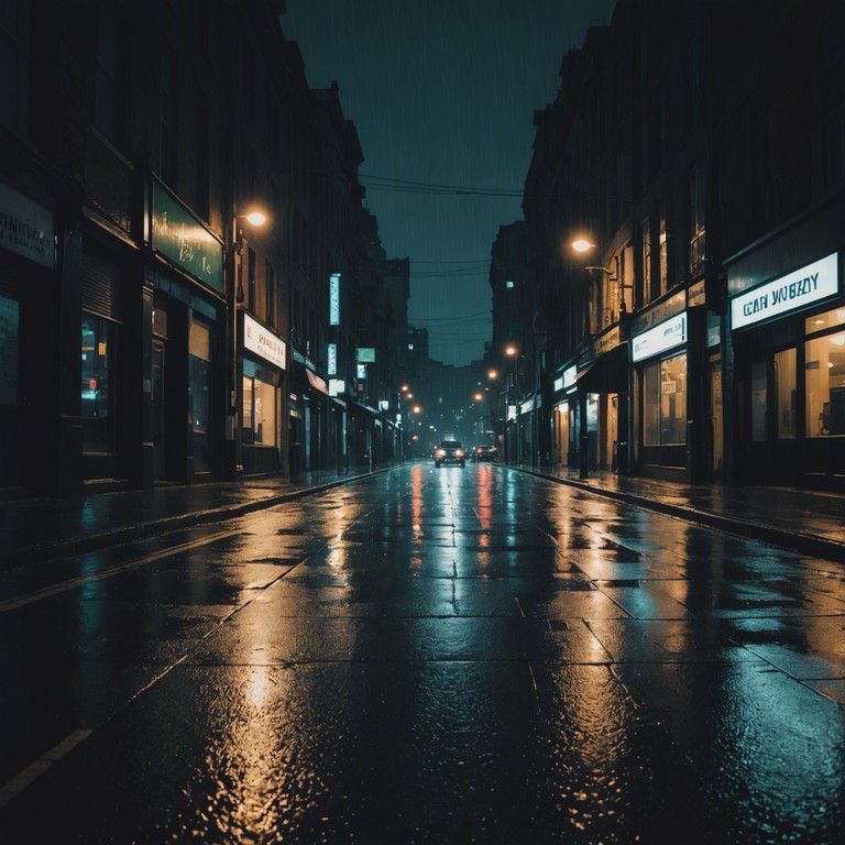 This track uses a deep, introspective soundscape with slow, steady beats layered under haunting, misty vocal samples that echo a sense of nostalgia and solitude. The track serves as a perfect backdrop for contemplative evenings or moody, introspective moments. The limited instrumental palette focuses on creating a dense atmosphere that carries significant emotional weight.