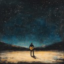electric guitar solo under starlight