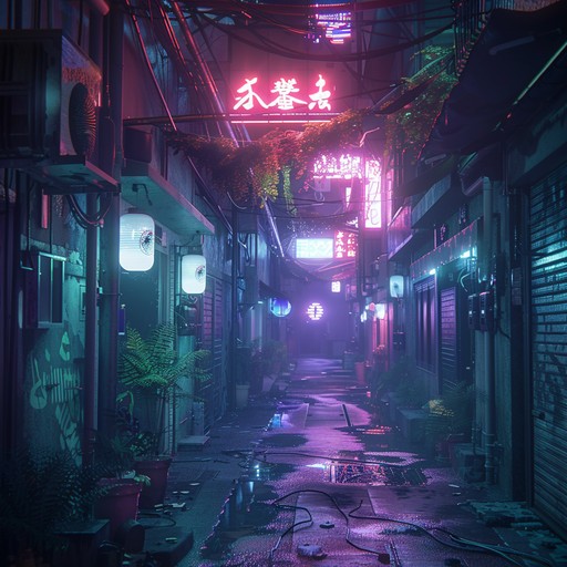 An evocative composition that uses ambient pop elements to paint a picture of tokyo's hidden depths. The interplay of atmospheric synthesizers and subtle beats creates a hauntingly beautiful soundscape, perfect for capturing moments of reflection or urban adventure.