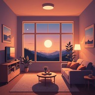 soft beats create reflective ambience.