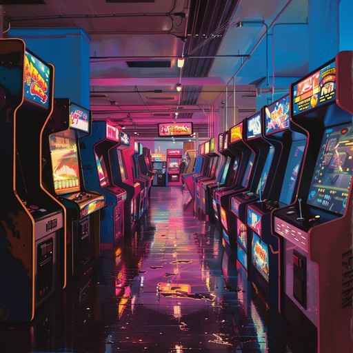 Dynamic rhythms and upbeat synthesizer melodies recreate the vibrant energy of '80s nightlife, ideal for bringing back memories of neon lit streets and retro arcade excitement.