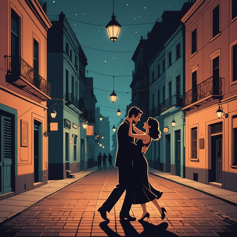 This track features a soul stirring blend of traditional tango rhythms with modern sensibilities, capturing the essence of a moonlit dance in buenos aires. The music evokes images of elegant dancers moving passionately in sync with one another, under the stars of the argentine sky. A compelling melody carried by the bandoneon adds a touch of nostalgic yearning, making it ideal for an intimate ballet performance or a reflective moment in film.