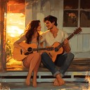 romantic acoustic guitar piece conveying love and nostalgia