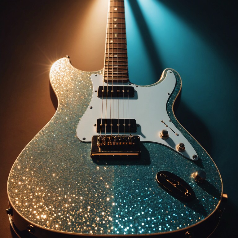 A song that resonates with the echo of the glamorous '70s but flavored with the intensity of contemporary instrumental sophistication. The electric guitar leads a dance of fiery notes through a sound that’s as bold as neon lights against a dark sky.