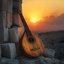 an ambient oud melody exploring deep emotions of the soul