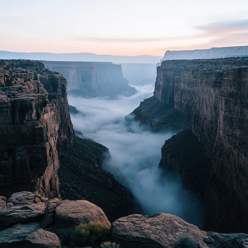 Crafted to stir the imagination, this composition transports listeners back to the mysterious and undisturbed landscapes of ancient valleys, summoning the majesty of a time when colossal formations of nature were untouched by modernity. Deep, resonant tones mimic the cavernous echoes of vast canyons while high, airy notes recall the sharp peaks of untouched mountains.