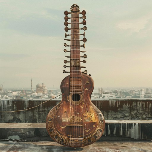 Dive into a gritty raga infused instrumental track, where the traditional sitar sound meets a rugged, contemporary edge. The song's raw authenticity and deep cultural roots make it a powerful auditory experience.