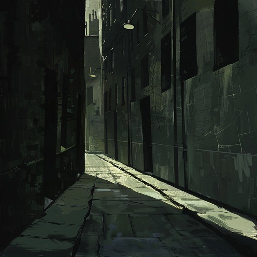 Walk through dark alleyways accompanied by pulsating house beats intertwined with jazz improvisations. The fusion creates a highly tense and suspenseful track, perfect for capturing the essence of urban mysteries and hidden secrets.