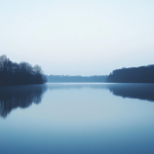 Picture a serene lakeside scene at dusk, with the water gently reflecting the last hues of daylight. This instrumental piece captures the essence of tranquility and calmness, inviting the listener to unwind and find peace within its soothing melody.