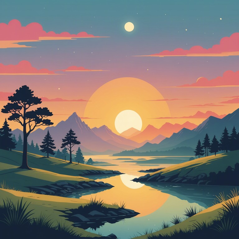 A rousing, powerful composition created to evoke the sense of an unfolding epic. This track infuses powerful orchestral sweeps with dynamic rhythms to illustrate the start of a heroic journey in a cinematic universe. The piece gradually builds from a peaceful dawn to a full blown adventure, symbolizing the protagonist's growth and the looming challenges.
