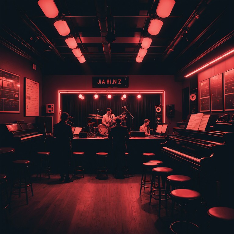 The track leverages the wild, unpredictable rhythms of chaotic jazz blended seamlessly with soulful, deep tones of classic soul music, creating a soundscape that's both energetic and emotionally rich. This fusion pours out a sense of mystery and complexity in its harmonics, making it an adventurous auditory journey.