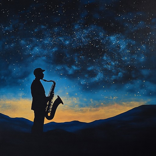 An instrumental piece where gentle jazz melodies intertwine with ethereal soul harmonies. Smooth saxophone lines float over a serene backdrop of ambient textures, creating a dreamlike journey through sound. The music evokes a sense of calm and introspection, perfect for quiet evenings or reflective moments.