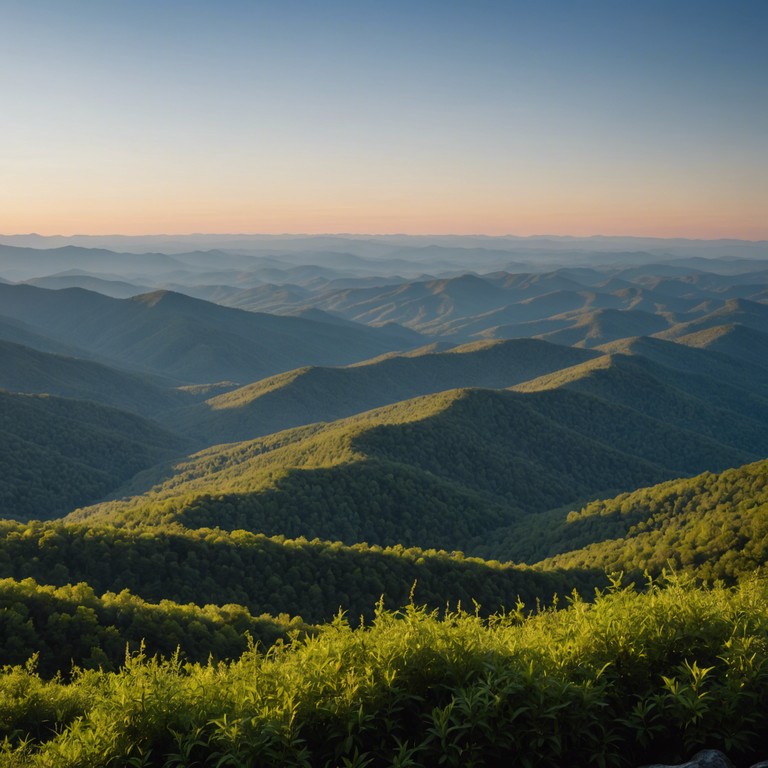 Imagine a serene sunset over the blue ridge mountains, where the gentle strumming of a lone guitar captures the essence of appalachian tranquility. This track combines the soulful simplicity of country music with the smooth, flowing rhythms of chill vibes, perfect for unwinding or reflecting on a mellow afternoon.