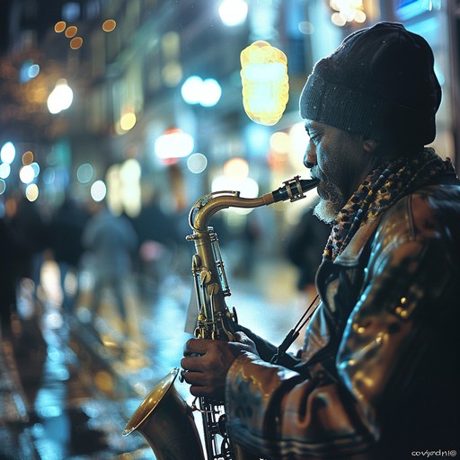 Dive deep into the heart of the city with a gritty fusion track that blends the raw, pulsating rhythms of urban street beats with the sophisticated and electrifying elements of jazz. The intricate saxophone melodies weave through the percussive textures, creating a dynamic soundscape that feels both chaotic and meticulously crafted. Perfect for high energy scenes that demand a raw and authentic vibe.