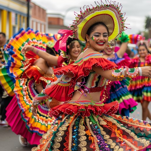 Feel the intoxicating energy of a tropical jazz fiesta, where bright brass sections meet rhythmic latin percussions. The lively tempo and dynamic arrangements promise to bring joy and excitement to any setting.