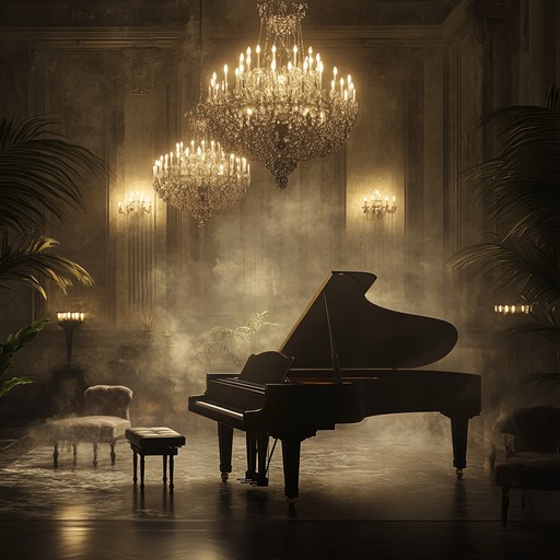 Picture a cozy lounge under the dim glow of chandeliers, filled with the gentle hum of an elegant piano. This instrumental piece seamlessly marries the classic torch lounge style with contemporary grooves, making it perfect for a relaxing and intimate atmosphere.