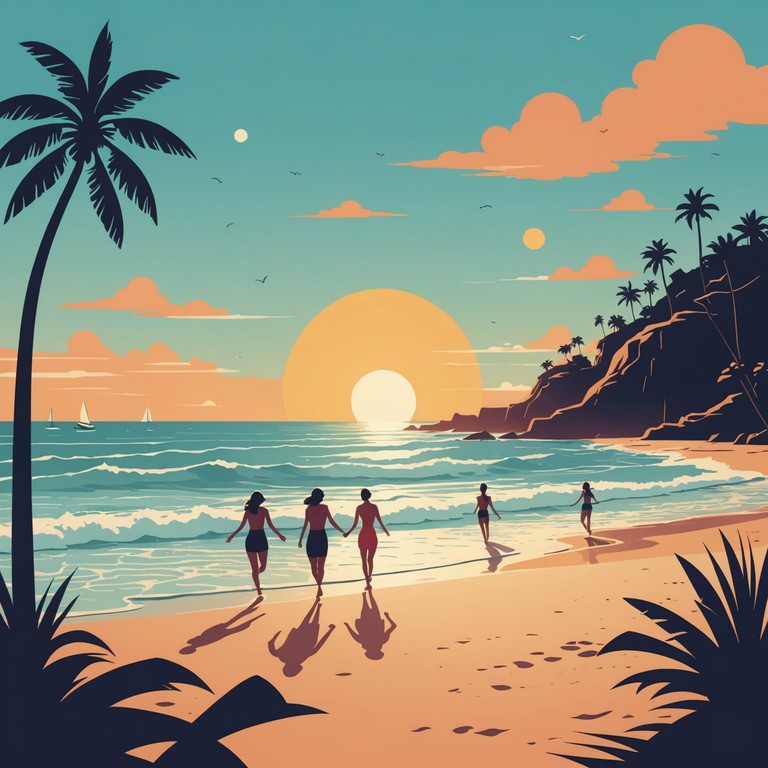 This track encapsulates the essence of a lively morning in the tropics, energized by bouncy beats and a vibe synonymous with sunlit beaches and playful waves. Perfect for beach parties or morning jogs along the shore, the music utilizes traditional dub elements with modern energy, keeping listeners upbeat and joyful.