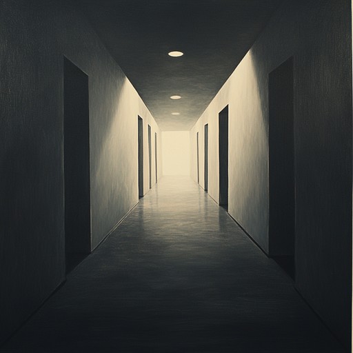 This alternate version enhances the horror of an empty, echo filled building where the whispers seem to come from the walls themselves, compelling listeners to imagine entities lurking in the corridor's shadows. The mystique of the abandoned enhances the auditory illusion of space and fear.