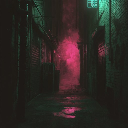 A heart pounding retro suspense track featuring dramatic synth lines, pulsating bass, and vintage percussions that evoke clandestine midnight chases through dark alleys. Perfect for creating an intense, nostalgic atmosphere with a hint of danger.