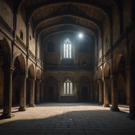 eerie echoes in vast, abandoned halls