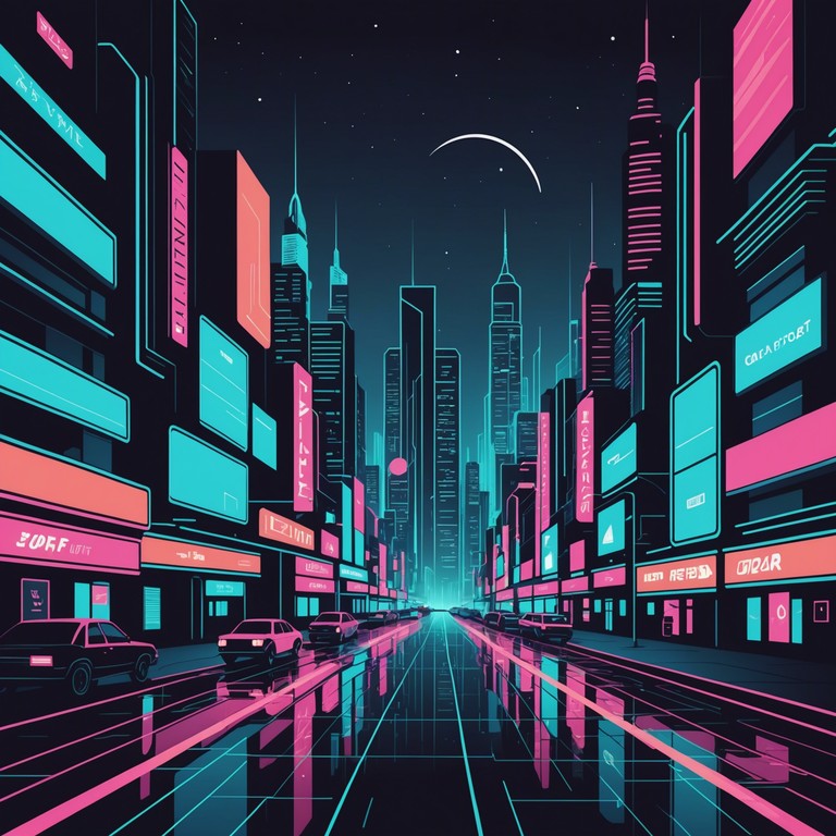 Imagine a landscape dominated by towering skyscrapers, endless neon lights reflecting on rain soaked streets, and the boundless energy of a cyberpunk city preparing for a revolution. This track captures the essence of a futuristic rebellion with pulsing synths and a powerful rhythm, embodying the heart of a technological awakening.