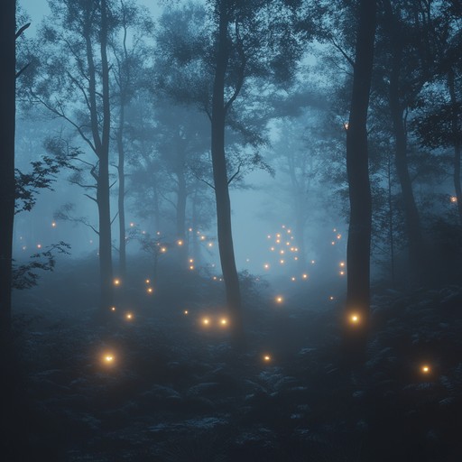 Feel the misty enchantment of a primordial forest as haunting melodies threaded with euphoria bring forth ancient tales of joy and sorrow, capturing both mystic splendor and shadowy depths in every note.