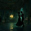 passionate tango with cinematic orchestral harmonies and dramatic undertones