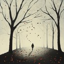 a serene instrumental capturing heartfelt emotions of autumn's embrace