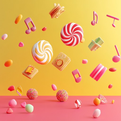 An energetic and catchy instrumental k pop track featuring bright synths, lively beats, and playful melodies that evoke a sense of fun and excitement.