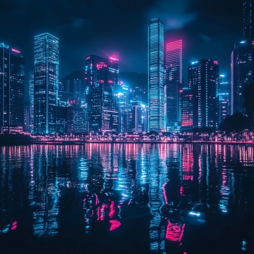 A captivating instrumental trance track that combines groovy basslines with hypnotic melodies, transporting listeners to a futuristic cityscape illuminated by neon lights.