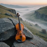 memorable violin crying over intense metal.