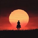 an uplifting instrumental capturing western triumph and courageous spirit