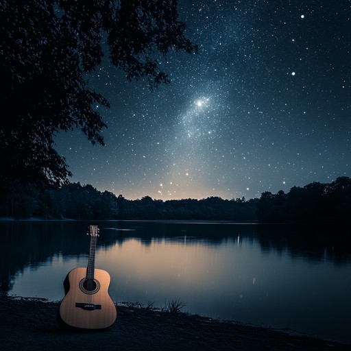 A tender instrumental ballad that captures the essence of a moonlit night. Gentle strumming on the acoustic guitar, combined with a heartfelt melody, paints a picture of quiet moments shared under the stars. Perfect for creating an intimate, serene ambiance, it evokes feelings of love, longing, and serenity. Ideal background music for romantic evenings or reflective personal moments