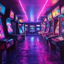 an 80s synthwave journey filled with warm, nostalgic memories